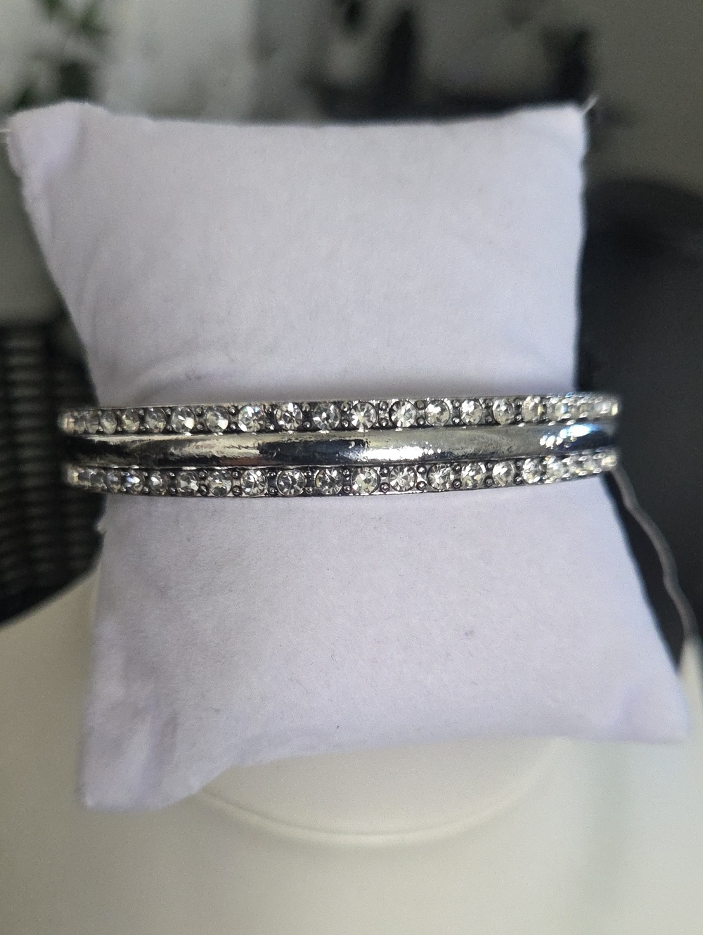Paparazzi Forged Uproar White Bracelet NWT